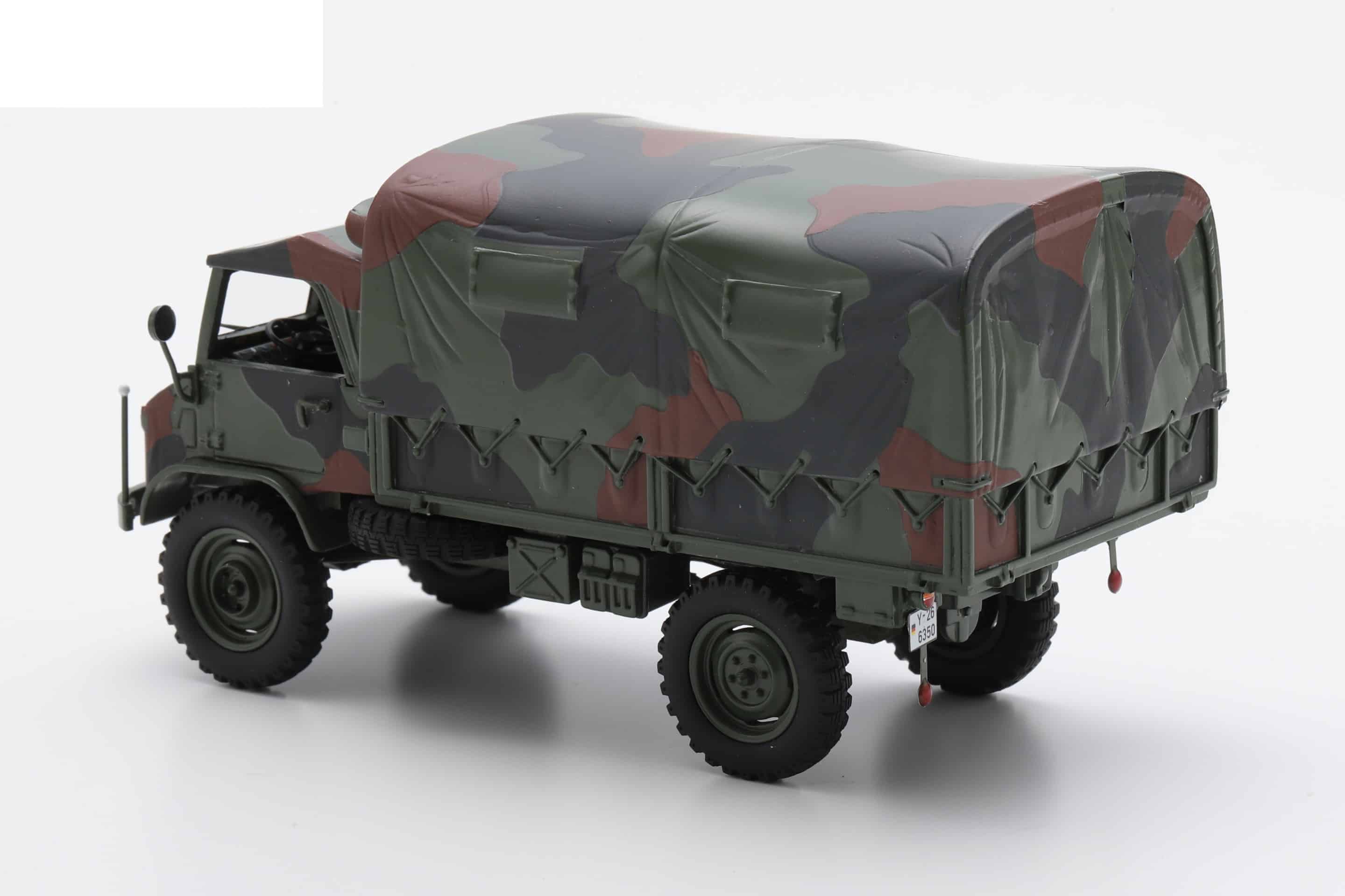 Schuco 1:35 Mercedes-Benz Unimog S404 German Army Camouflage (450931200) Resin Model 6 Schuco 1:35 Mercedes-Benz Unimog S404 German Army Camouflage (450931200) Resin Model - Image 6