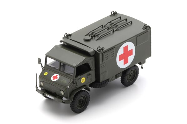 Schuco 1:35 Mercedes-Benz Unimog S404 Medic Unit German Army (450931100) Resin Model
