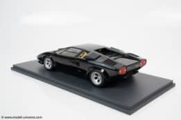 Schuco - 1:18 Lamborghini Countach LP5000 S Black - Resin Model