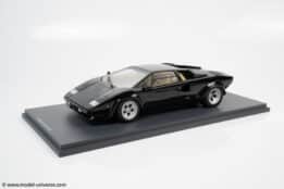 Schuco - 1:18 Lamborghini Countach LP5000 S Black - Resin Model
