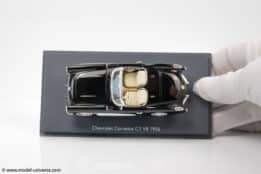 schuco 143 chevrolet corvette c1 v8 1956 black 43U00046 01