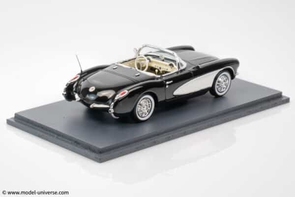 schuco 143 chevrolet corvette c1 v8 1956 black 43U00046 03