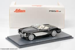 schuco 143 chevrolet corvette c1 v8 1956 black 43U00046 05