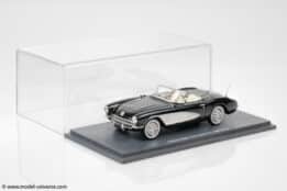 schuco 143 chevrolet corvette c1 v8 1956 black 43U00046 08