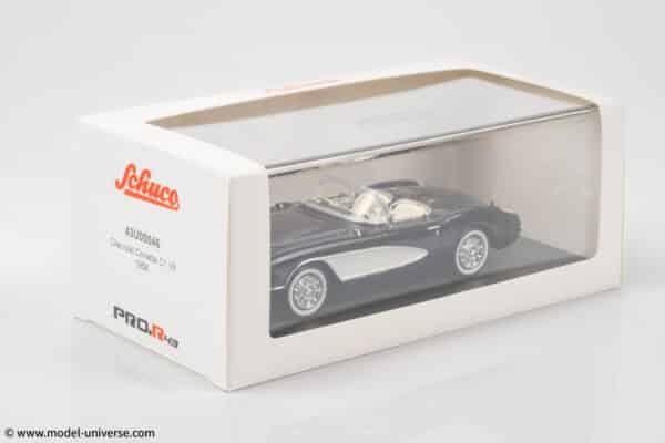 schuco 143 chevrolet corvette c1 v8 1956 black 43U00046 10