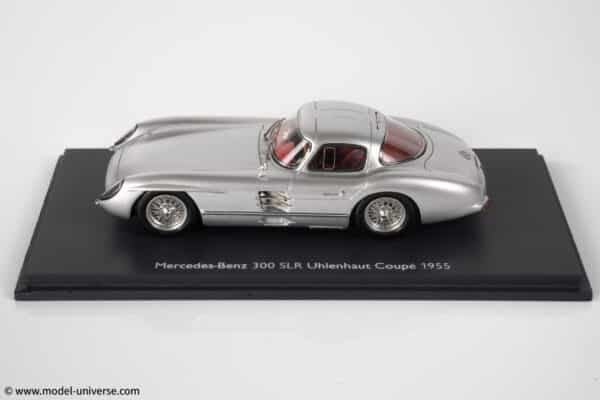 Schuco - 1:43 Mercedes-Benz 300 SLR Uhlenhaut Coupe 1955 Silver - Resin Model
