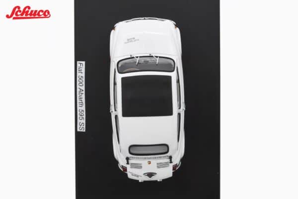 Schuco - 1:18 Fiat 500 Abarth 595 SS 1965 White - Resin Model 10 Schuco - 1:18 Fiat 500 Abarth 595 SS 1965 White - Resin Model
