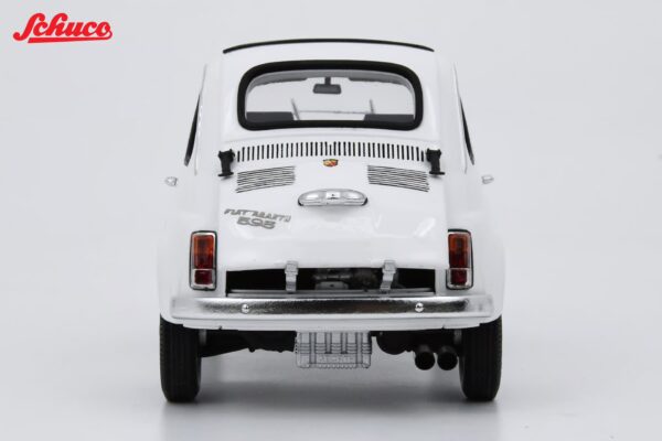 Schuco - 1:18 Fiat 500 Abarth 595 SS 1965 White - Resin Model 12 Schuco - 1:18 Fiat 500 Abarth 595 SS 1965 White - Resin Model