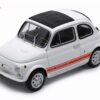 Schuco - 1:18 Fiat 500 Abarth 595 SS 1965 White - Resin Model 3 Schuco - 1:18 Fiat 500 Abarth 595 SS 1965 White - Resin Model