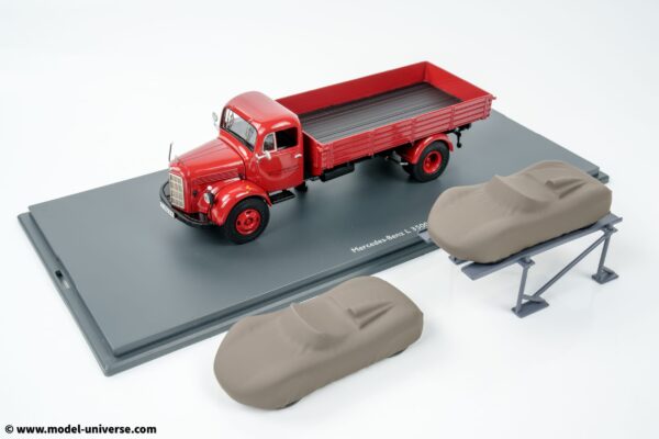 Schuco - 1:43 Mercedes-Benz L3500 "Porsche-Renndienst" with Porsche 718 RS - Diecast Model 17 Schuco - 1:43 Mercedes-Benz L3500