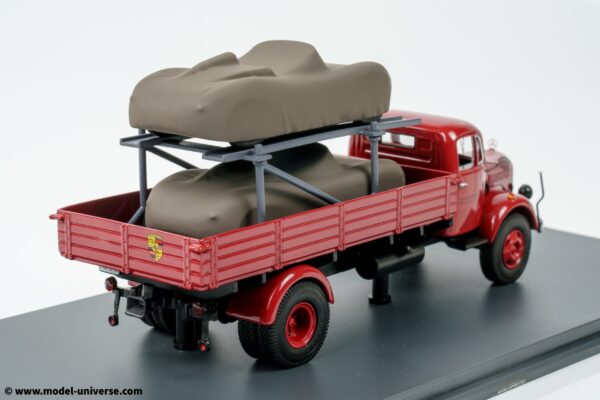 Schuco - 1:43 Mercedes-Benz L3500 "Porsche-Renndienst" with Porsche 718 RS - Diecast Model 15 Schuco - 1:43 Mercedes-Benz L3500