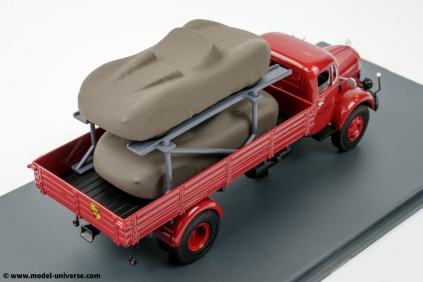Schuco - 1:43 Mercedes-Benz L3500 "Porsche-Renndienst" with Porsche 718 RS - Diecast Model 19 Schuco - 1:43 Mercedes-Benz L3500
