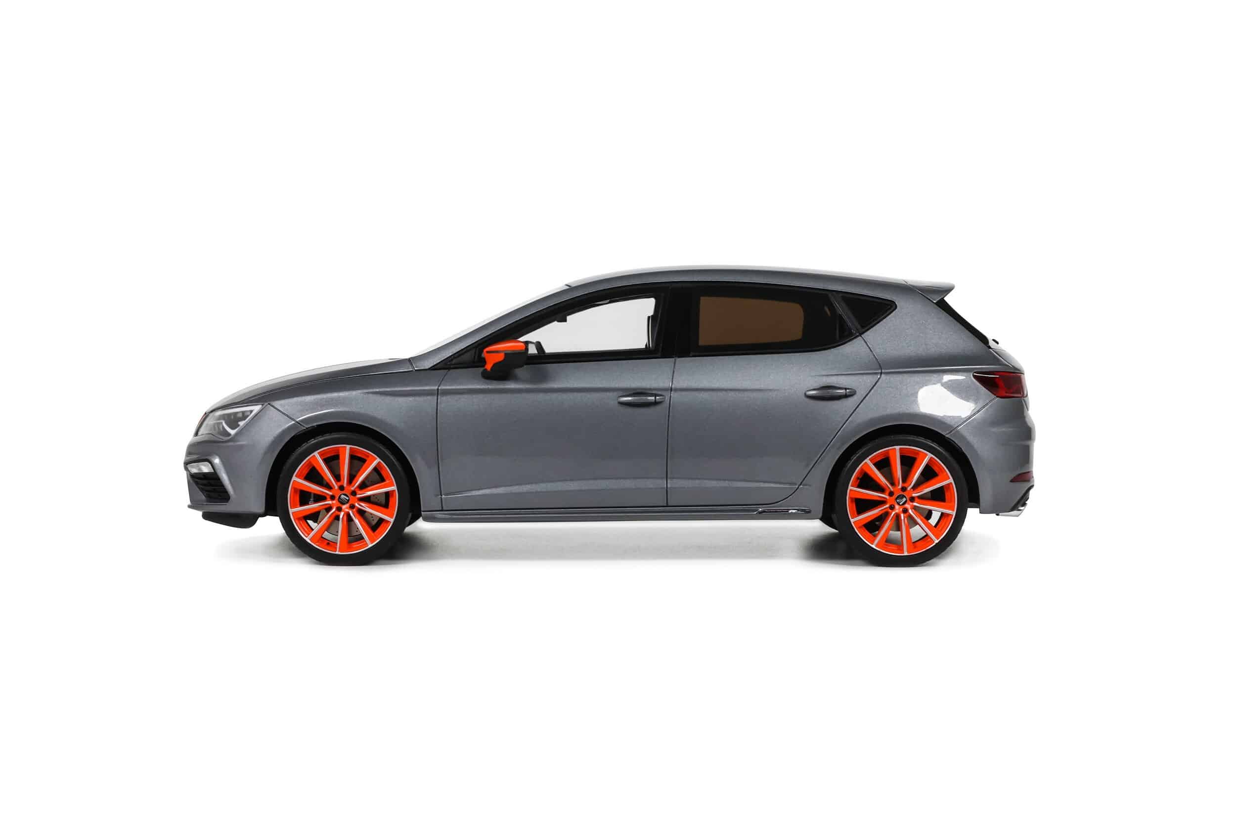 Otto Mobile 1:18 Seat Leon Cupra Performance Pack Monsoon Grey 2018 (OT1306) Limited Edition Resin Model 3 Otto Mobile 1:18 Seat Leon Cupra Performance Pack Monsoon Grey 2018 Limited Edition Resin Model