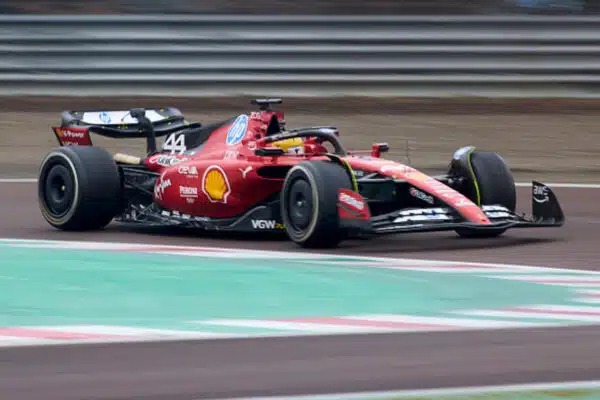 Lewis Hamilton Tests For Ferrari