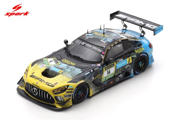 Spark 1:43 Mercedes-AMG GT3 No.14 Mercedes-AMG Team GetSpeed 24h Nurburgring 2025 M.Engel, M.Martin, F.Schiller, L.Stolz (SG1005) Limited Edition Resin Model