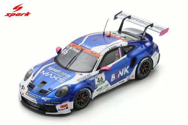 Spark 1:43 Porsche 911 GT3 Cup No.46 Robert de Haan Porsche Carrera Cup Germany Champion 2025 (SG464) Resin Model