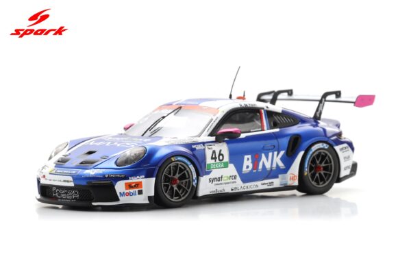 Alternative view of Spark 1:43 Porsche 911 GT3 Cup No.46 Robert de Haan Porsche Carrera Cup Germany Champion 2025 (SG464) Resin Model
