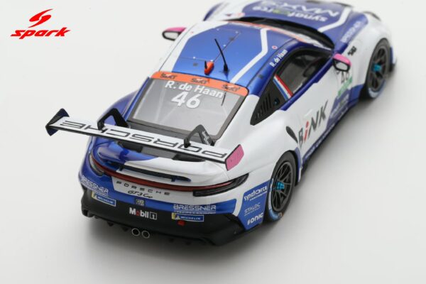 Spark 1:43 Porsche 911 GT3 Cup No.46 Robert de Haan Porsche Carrera Cup Germany Champion 2025 (SG464) Resin Model 14 Spark 1:43 Porsche 911 GT3 Cup No.46 Robert de Haan Porsche Carrera Cup Germany Champion 2025 (SG464) Resin Model