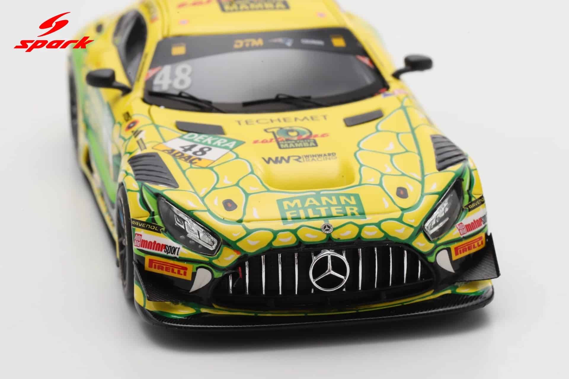 Spark 1:43 Mercedes-AMG GT3 No.48 Jules Gounon Mercedes-AMG Team Mann-Filter DTM 2025 (SG480) Limited Edition Resin Model 3 Spark 1:43 Mercedes-AMG GT3 No.48 Jules Gounon Mercedes-AMG Team Mann-Filter DTM 2025 (SG480) Limited Edition Resin Model - Image 3