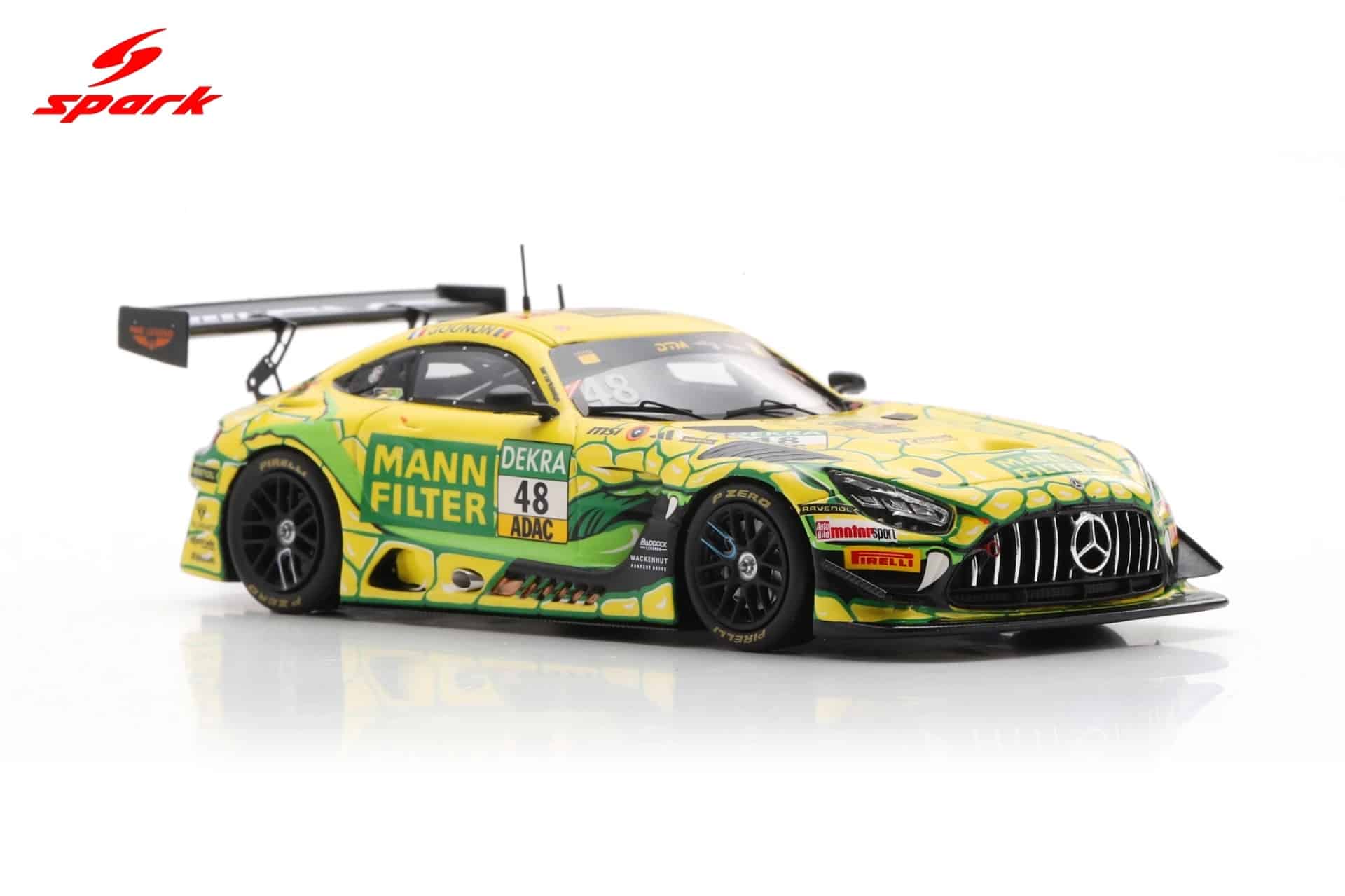 Spark 1:43 Mercedes-AMG GT3 No.48 Jules Gounon Mercedes-AMG Team Mann-Filter DTM 2025 (SG480) Limited Edition Resin Model 6 Spark 1:43 Mercedes-AMG GT3 No.48 Jules Gounon Mercedes-AMG Team Mann-Filter DTM 2025 (SG480) Limited Edition Resin Model - Image 6