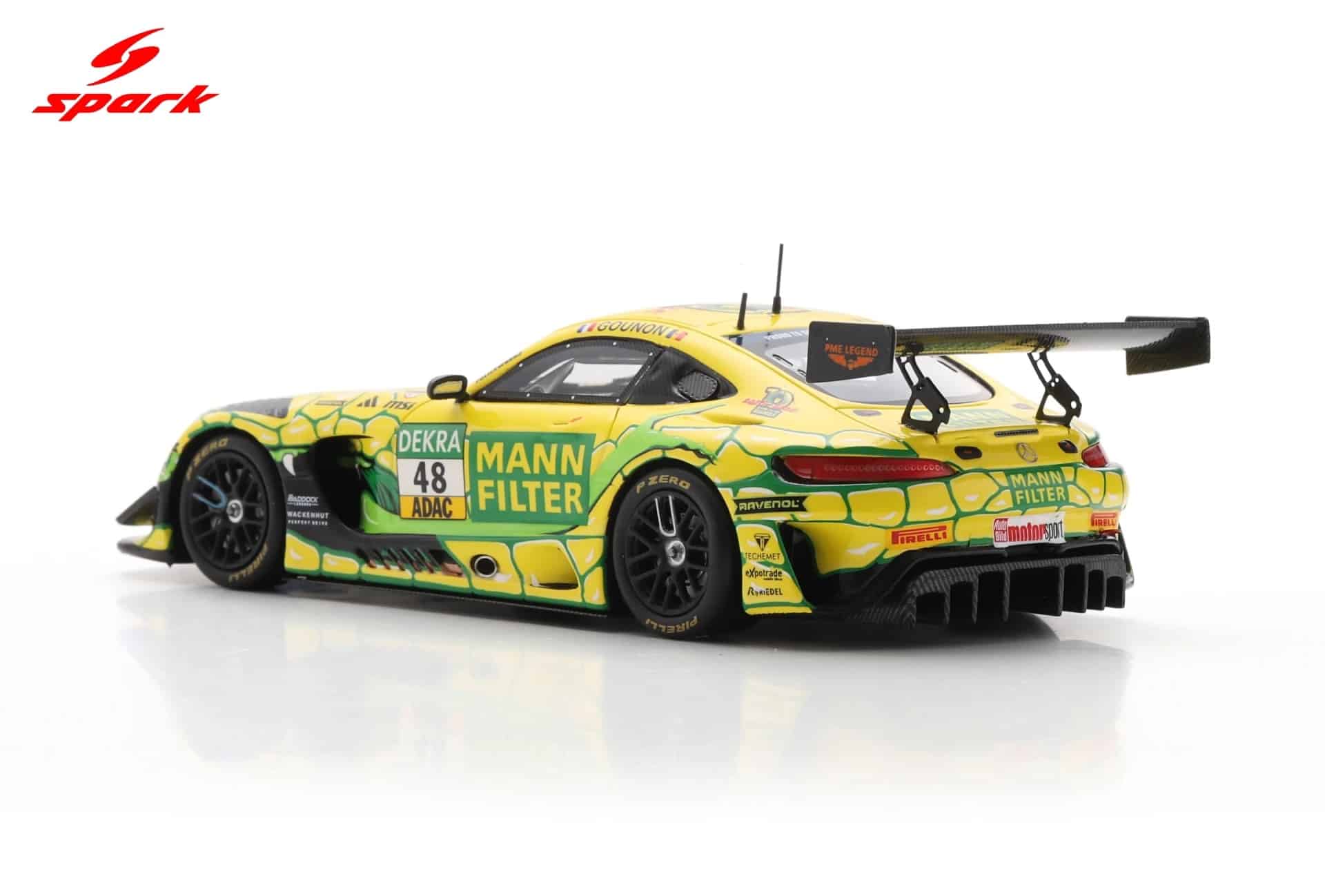 Spark 1:43 Mercedes-AMG GT3 No.48 Jules Gounon Mercedes-AMG Team Mann-Filter DTM 2025 (SG480) Limited Edition Resin Model 7 Spark 1:43 Mercedes-AMG GT3 No.48 Jules Gounon Mercedes-AMG Team Mann-Filter DTM 2025 (SG480) Limited Edition Resin Model - Image 7