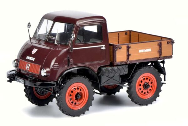 Schuco Mercedes Unimog 401 1953 Red 00143 1:43 Diecast model truck