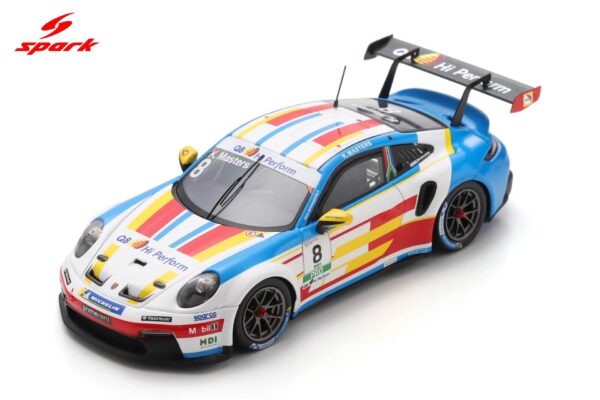 Spark 1:43 Porsche 911 GT3 Cup No.8 Keagan Masters Porsche Carrera Cup Italia Champion 2025 (SI040) Resin Model