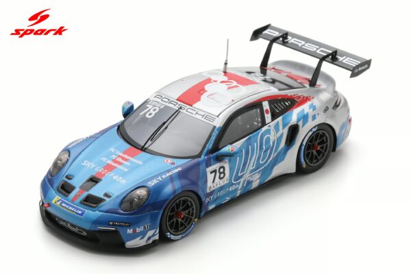Spark 1:43 Porsche 911 GT3 Cup No.78 Iori Kimura Porsche Carrera Cup Japan Champion 2025 (SJ182) Resin Model