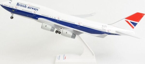 skymarks - 1:200 boeing b747-400 british airways retro negus livery 100 years