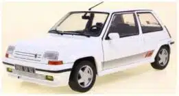 Solido 1:18 Renault 5 GT Turbo MK2 White 1989