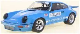 Solido 1:18 Porsche 911 Iroc Blue #4 Follmer Iroc Riverside 1974