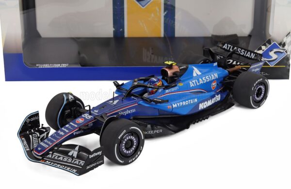 Solido 1:18 Williams FW47 #55 Carlos Sainz Azerbaijan GP 2025 (SOL 1818803) Diecast Model