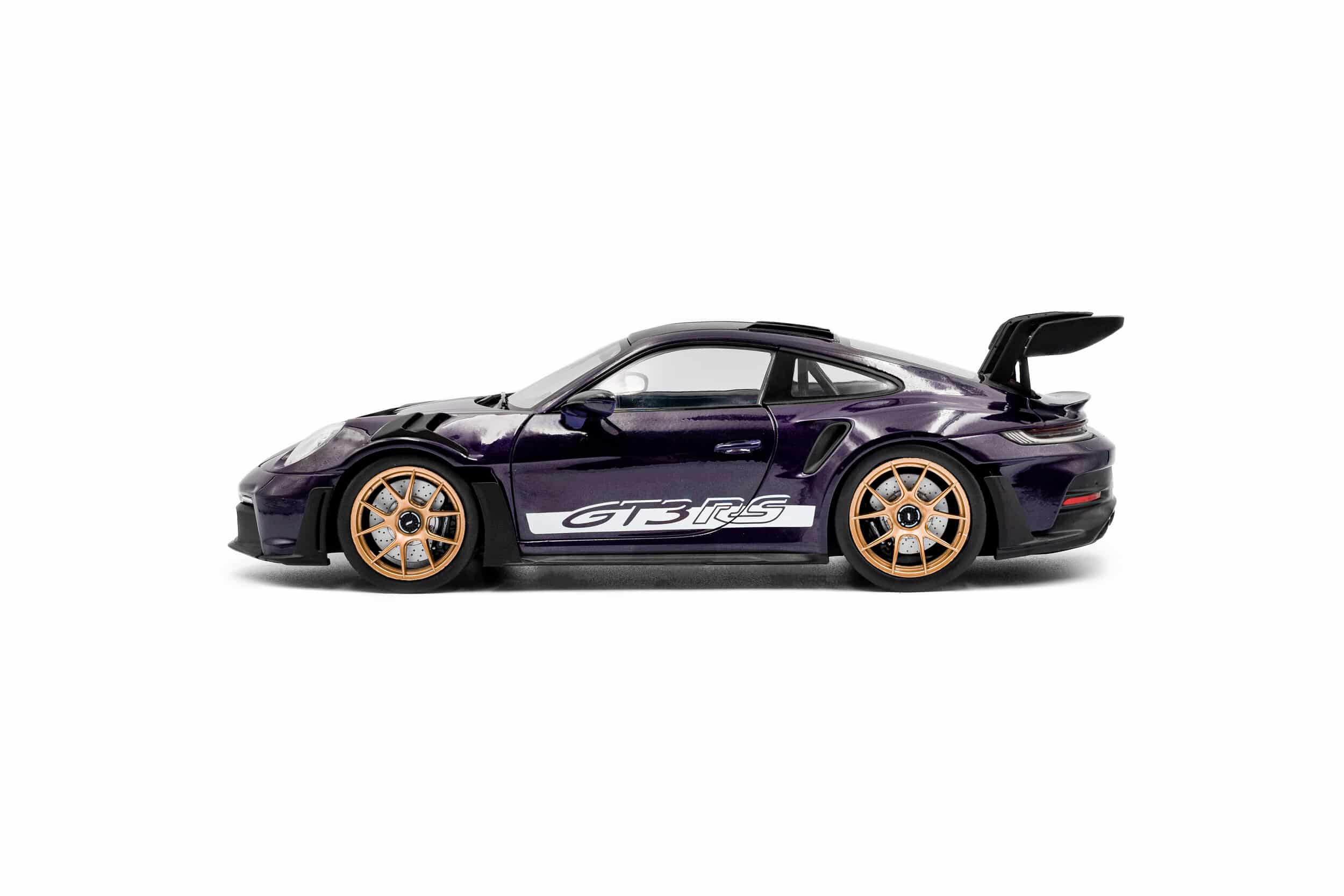 Solido 1:18 Porsche 911 (992) GT3 RS Weissach Package 2024 Viola Purple Metallic (S1812103) Diecast Model 2 Solido 1:18 Porsche 911 (992) GT3 RS Weissach Package 2024 Viola Purple Metallic (S1812103) Diecast Model - Image 2