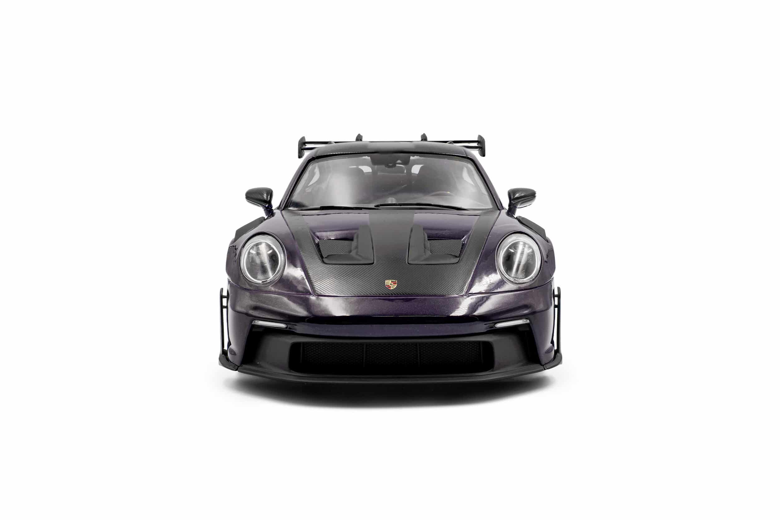 Solido 1:18 Porsche 911 (992) GT3 RS Weissach Package 2024 Viola Purple Metallic (S1812103) Diecast Model 6 Solido 1:18 Porsche 911 (992) GT3 RS Weissach Package 2024 Viola Purple Metallic (S1812103) Diecast Model - Image 6