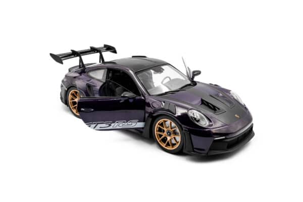 Solido 1:18 Porsche 911 (992) GT3 RS Weissach Package 2024 Viola Purple Metallic (S1812103) Diecast Model 13 Solido 1:18 Porsche 911 (992) GT3 RS Weissach Package 2024 Viola Purple Metallic (S1812103) Diecast Model