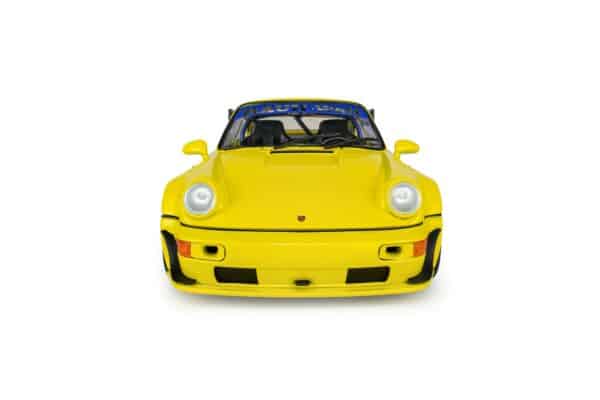 Solido 1:18 Porsche 911 (964) RWB Natali Yellow 2023 (S1807518) Diecast Model 20 Solido 1:18 RWB Porsche 911 Bodykit Natalie Yellow 2023 (S1807518) diecast model – front view