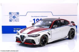 Solido - 1:18 Alfa Romeo Giulia GTA-M White/Red 2023 - Diecast Model