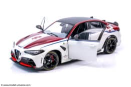Solido - 1:18 Alfa Romeo Giulia GTA-M White/Red 2023 - Diecast Model
