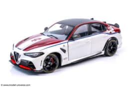 Solido - 1:18 Alfa Romeo Giulia GTA-M White/Red 2023 - Diecast Model