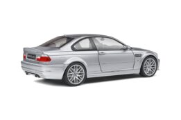 Solido 1806503 BMW E46 CSL Coupe Silver 2003 Diecast Model Car