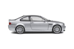 Solido 1806503 BMW E46 CSL Coupe Silver 2003 Diecast Model Car