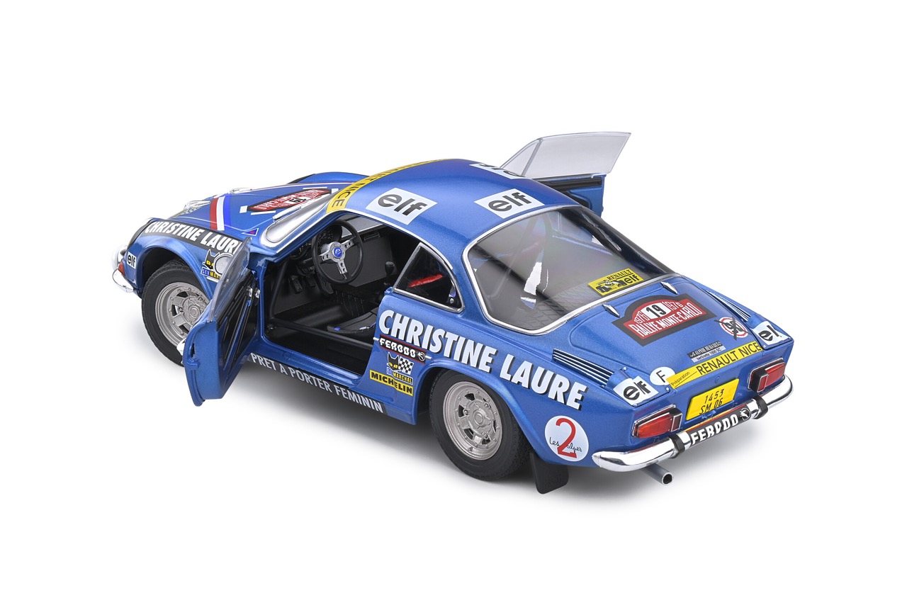 Solido S1804204 1:18 Alpine A110 1600S Monte Carlo Rally Diecast Model