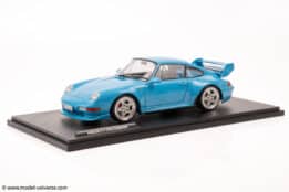Solido - 1:18 Porsche 911 (993) Clubsport Riviera Blue 1997 - Diecast Model