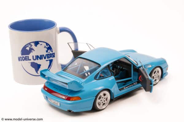 Solido - 1:18 Porsche 911 (993) Clubsport Riviera Blue 1997 - Diecast Model