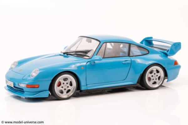 Solido - 1:18 Porsche 911 (993) Clubsport Riviera Blue 1997 - Diecast Model