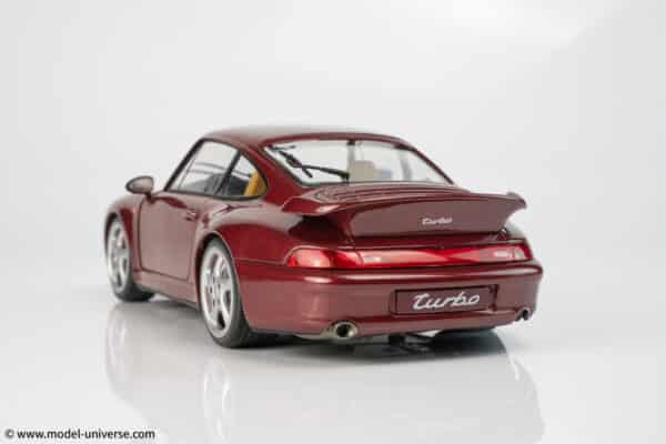 Solido - 1:18 Porsche 911 (993) Turbo Arena Red 1997 - Diecast Model