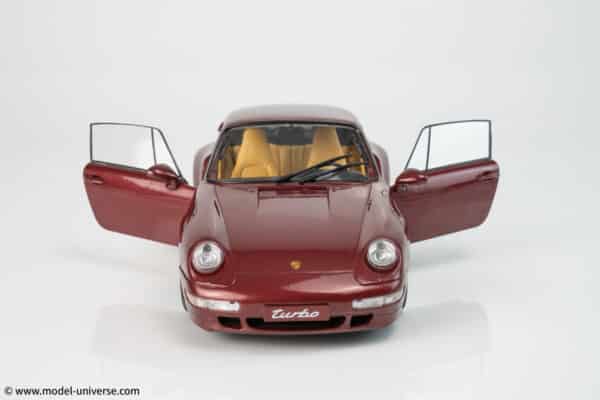 Solido - 1:18 Porsche 911 (993) Turbo Arena Red 1997 - Diecast Model