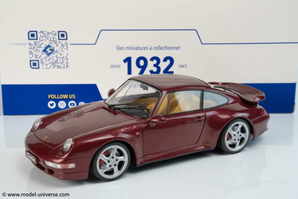 New model arrivals at model-universe.com include Werk83's Porsche 917 "Pink Pig", KK Scale's "Miami Vice" Ferrari Testarossa and many more ... 19 Solido - 1:18 Porsche 911 (993) Turbo Arena Red 1997 - Diecast Model