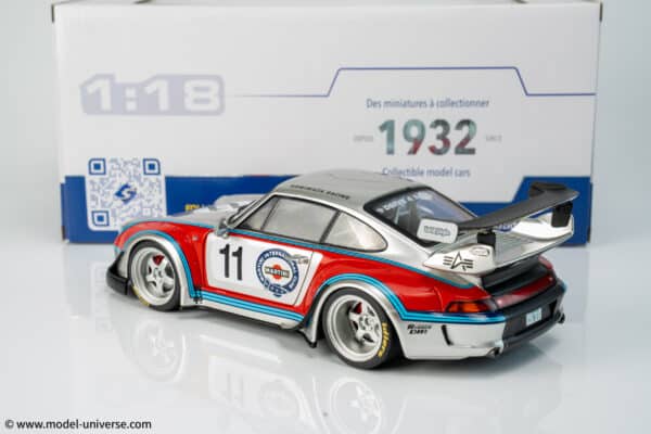 Solido - 1:18 Porsche RWB (993) Martini Rauh-Welt Bodykit 2020 - Diecast Model