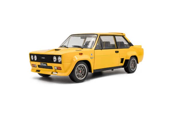 Solido 1:18 Fiat 131 Abarth Stradale Yellow (1980) (SOL 1806006) Diecast Model